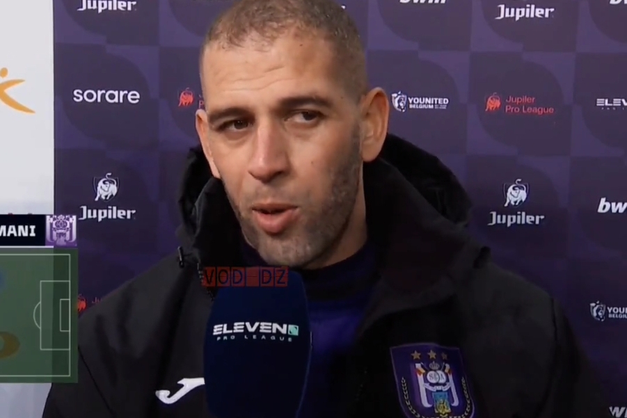 « Ne m’appelez pas le sauveur », l’étonnante réaction de Slimani après son premier but avec Anderlecht