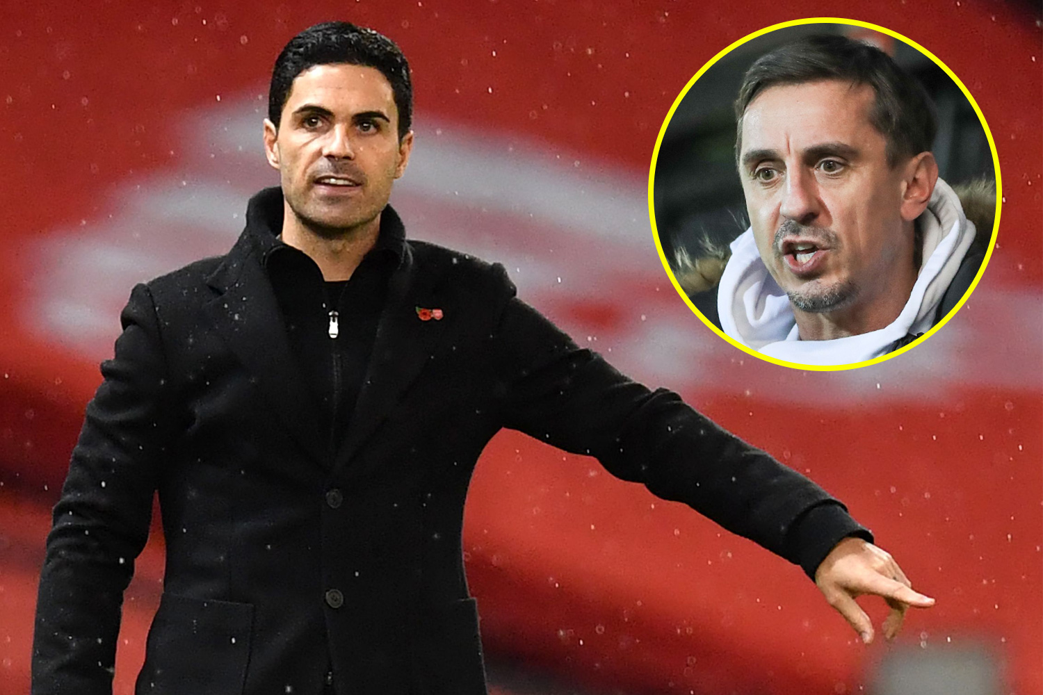 Gary Neville révèle le problème majeur de la course au titre d’Arsenal