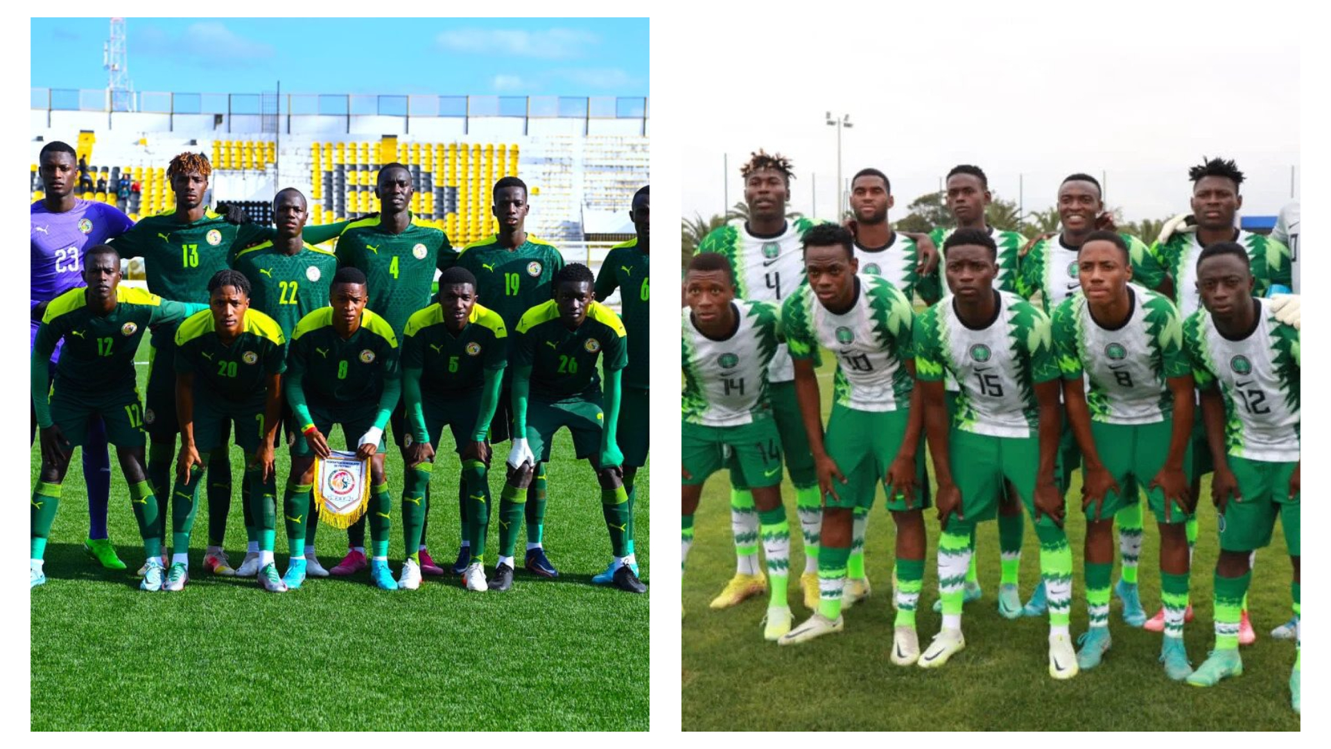 CAN U20 : Les compos officielles du choc Sénégal – Nigéria