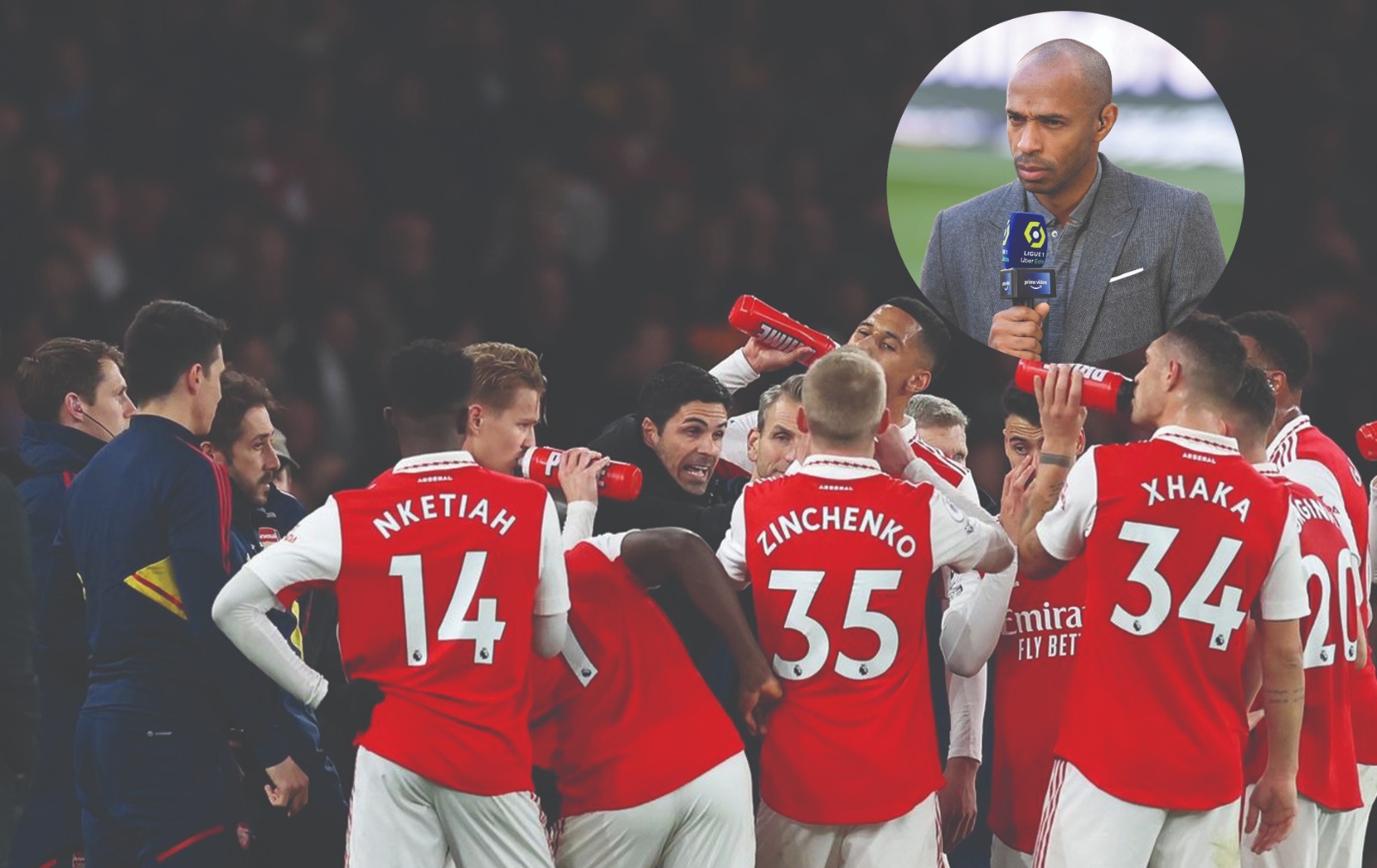 Le discours émouvant de Thierry Henry pour les joueurs d’Arsenal