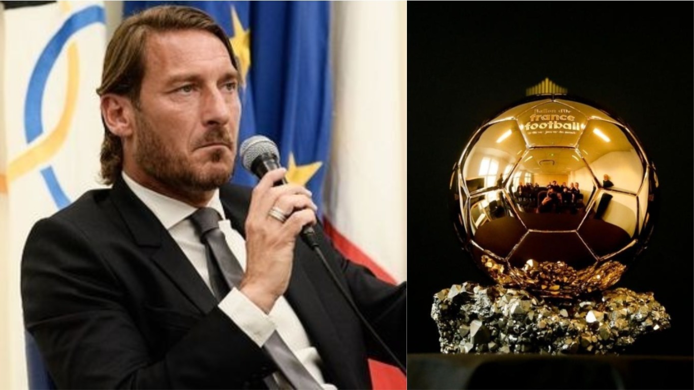 Francesco Totti flingue un Ballon d’or : «J’aurais refusé ce trophée à sa place, il l’a volé»