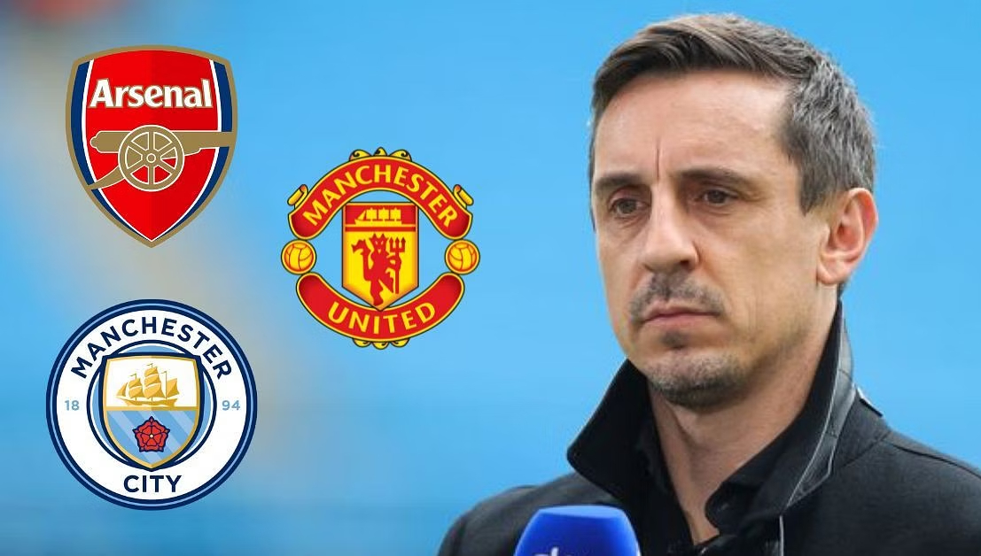 « Ce n’est pas ridicule » : Gary Neville revendique le titre de Man Utd après la défaite d’Arsenal et de Man City