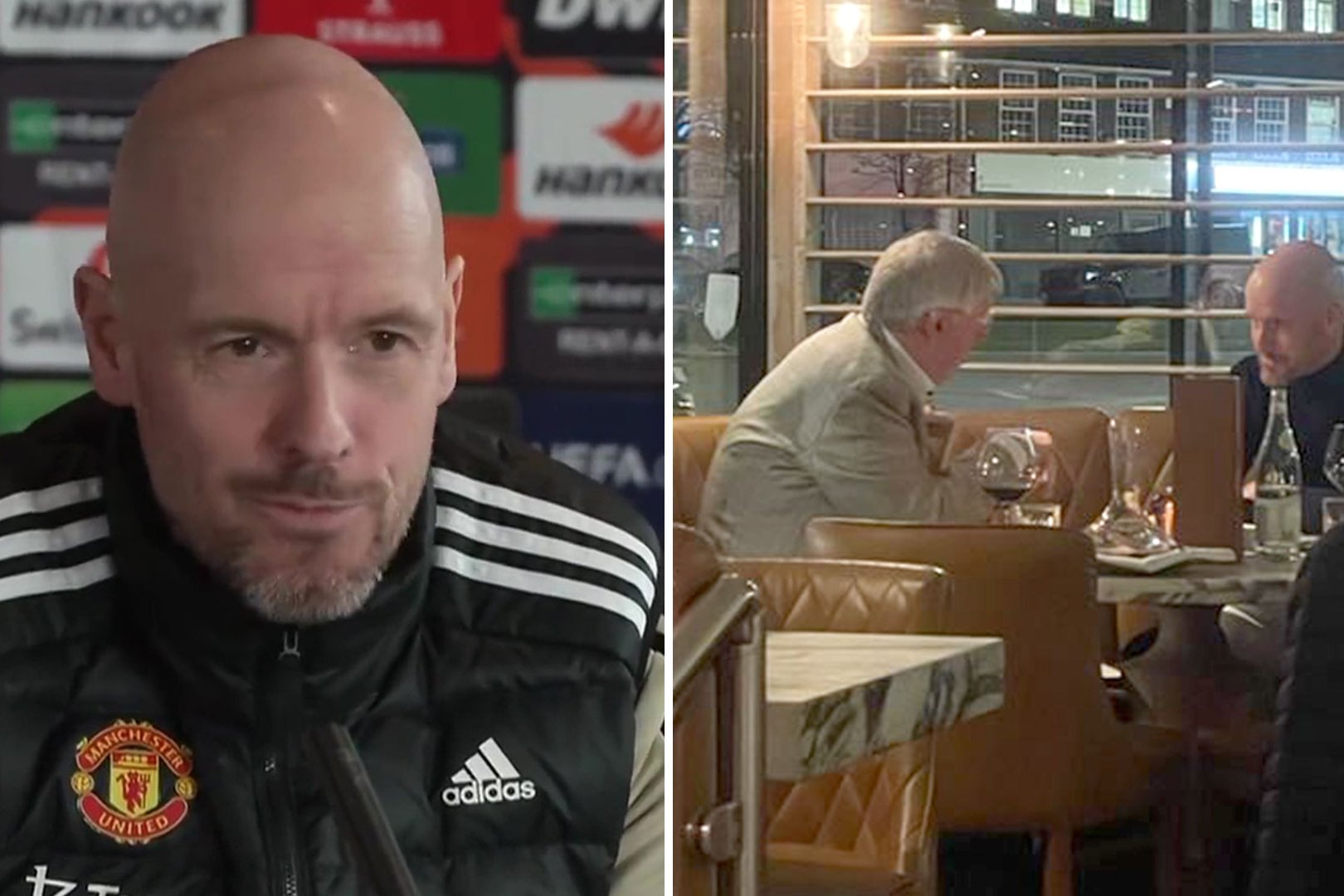 Man United : Erik Ten Hag raconte son dîner avec Sir Alex Ferguson