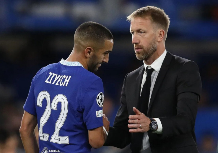 graham potter et hakim ziyech