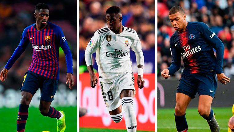 Dembele 4é, Vinicius Jr 2é… les 5 joueurs qui ont le meilleur contrôle rapproché du football en ce moment