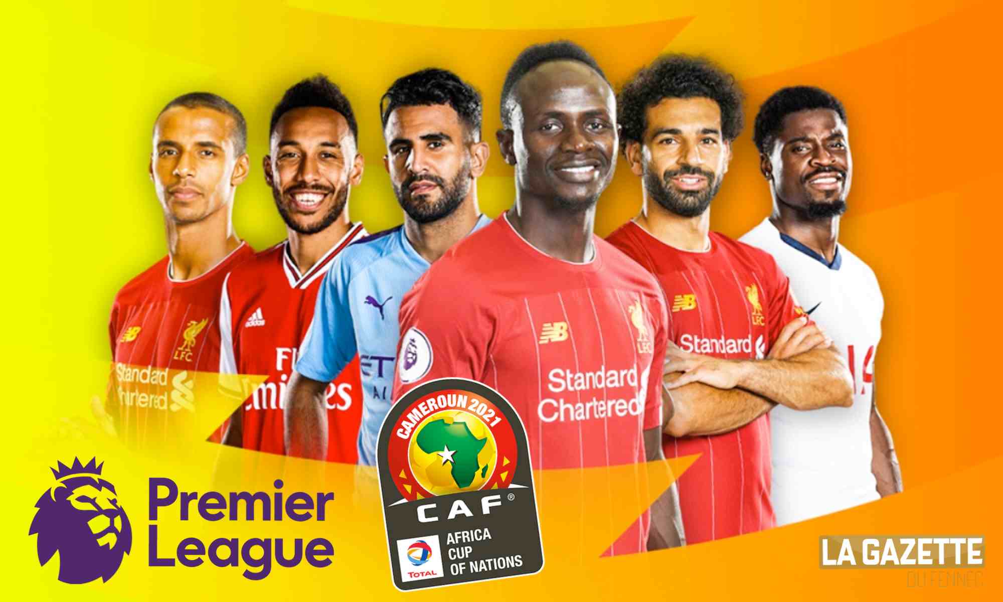 premier league africains salah mahrez mane aubam