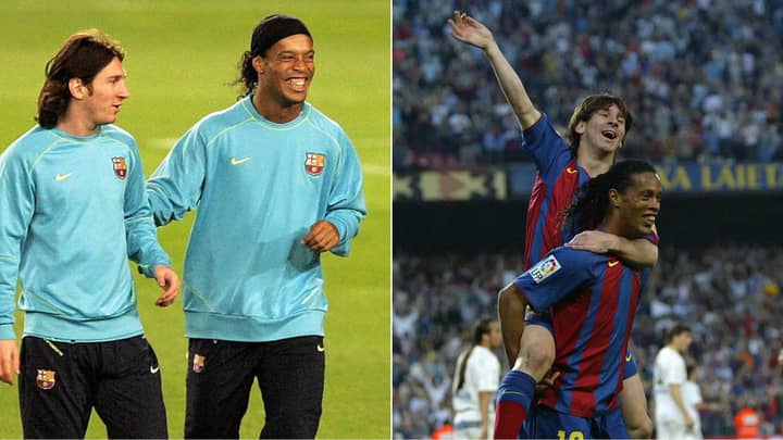 Ronaldinho envoie un message touchant à Lionel Messi dans une lettre à son jeune âge