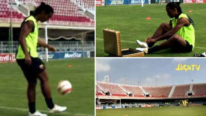 Ronaldinho a cassé l’internet avec la première vidéo YouTube à atteindre 1 million de vues en ligne