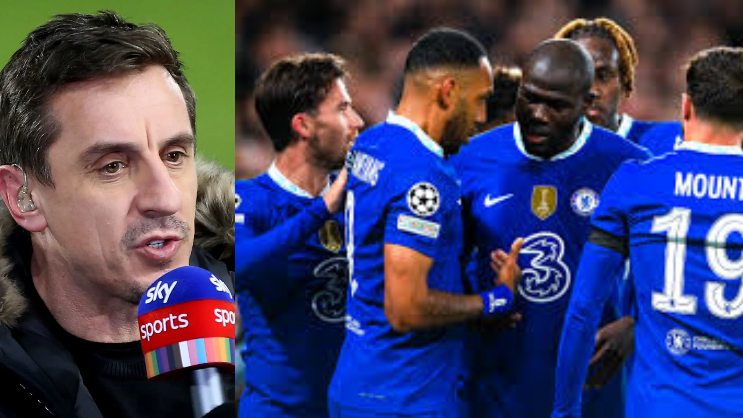 « Ça ne me fait pas du bien » : Gary Neville identifie un gros problème à Chelsea