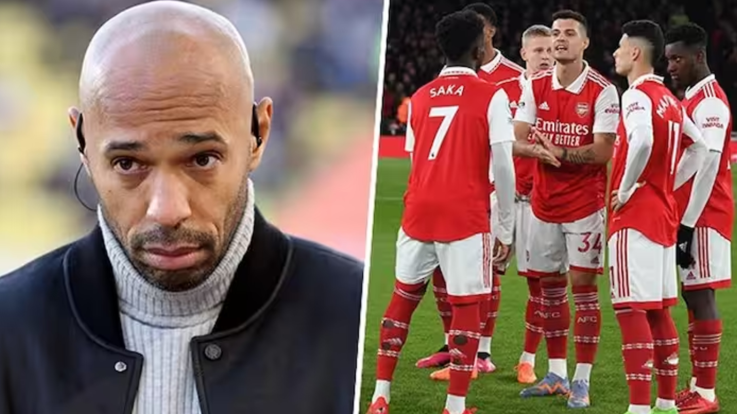 « Restez calme » : Thierry Henry envoie un message à Arsenal