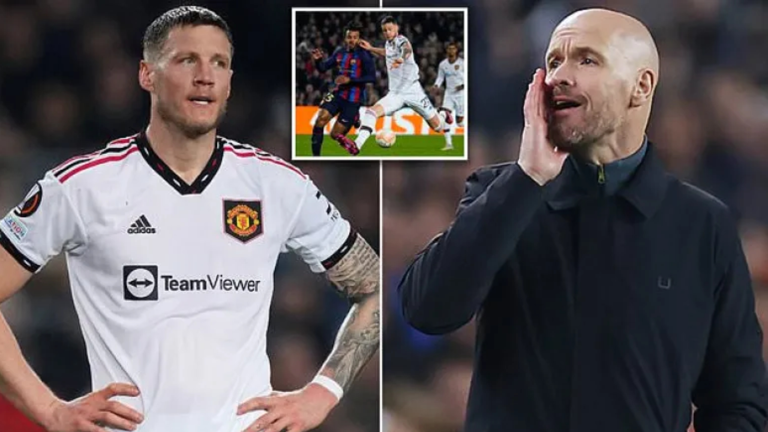 Ten Hag : pourquoi j’ai fait joué Weghorst au milieu de terrain contre Barcelone