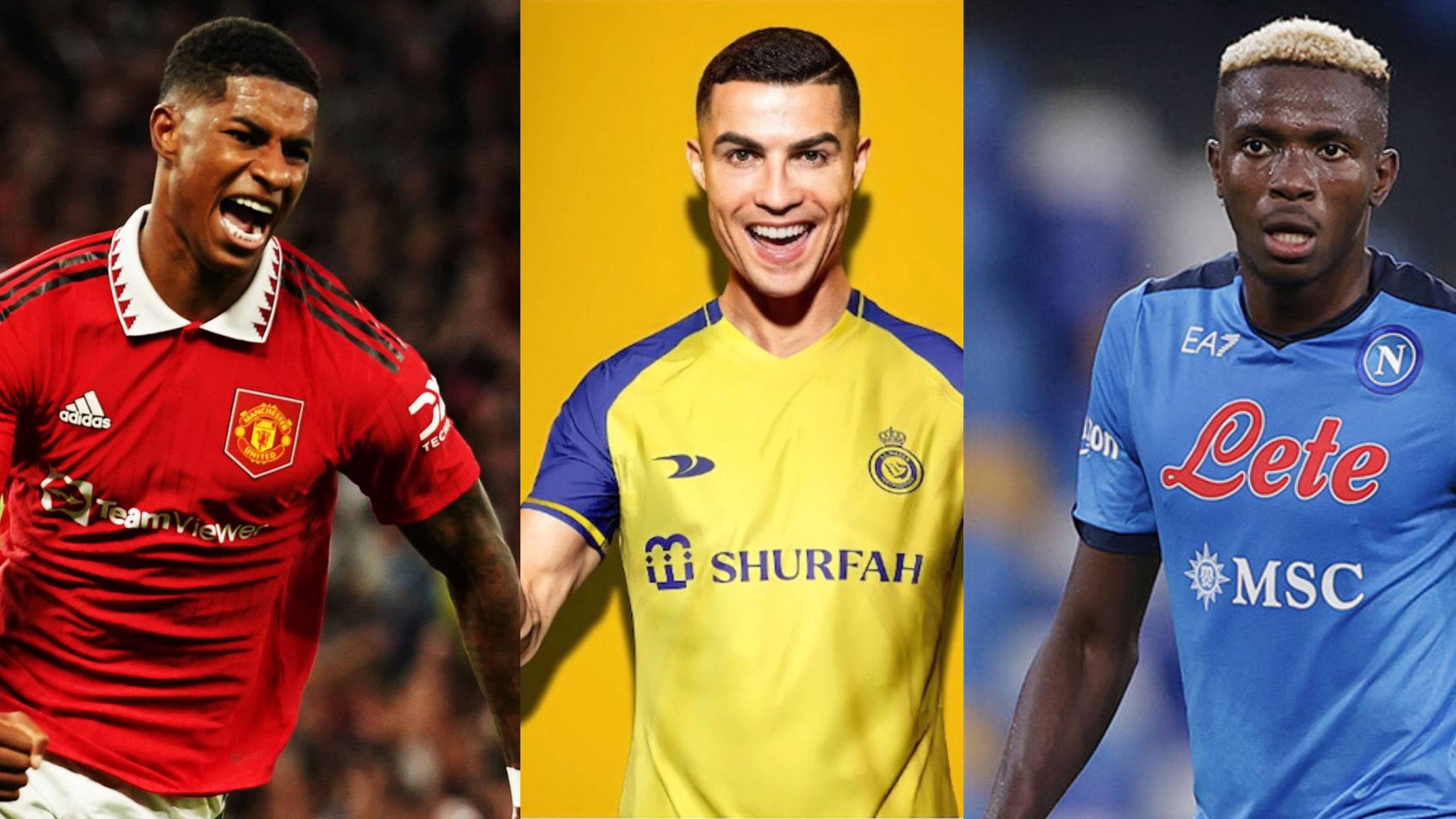 CR7 5é, Osimhen 2é… les 5 joueurs les plus en forme du football mondial en ce moment