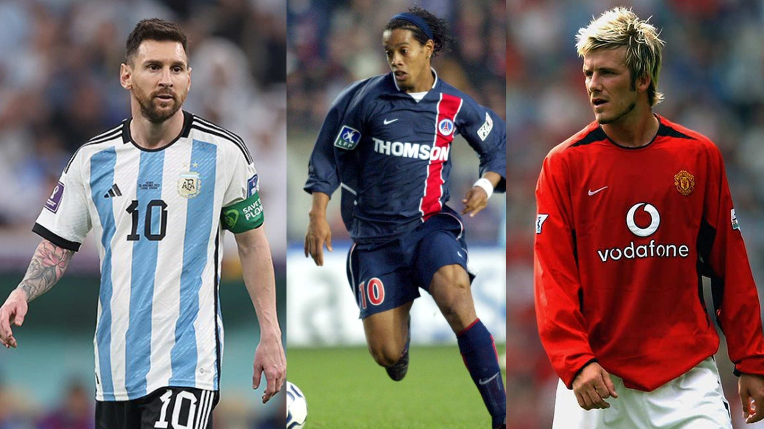 Beckham 5é, Messi 8é, Ronaldinho 3é… les 8 joueurs qui ont marqué le plus de buts sur coup franc de l’histoire