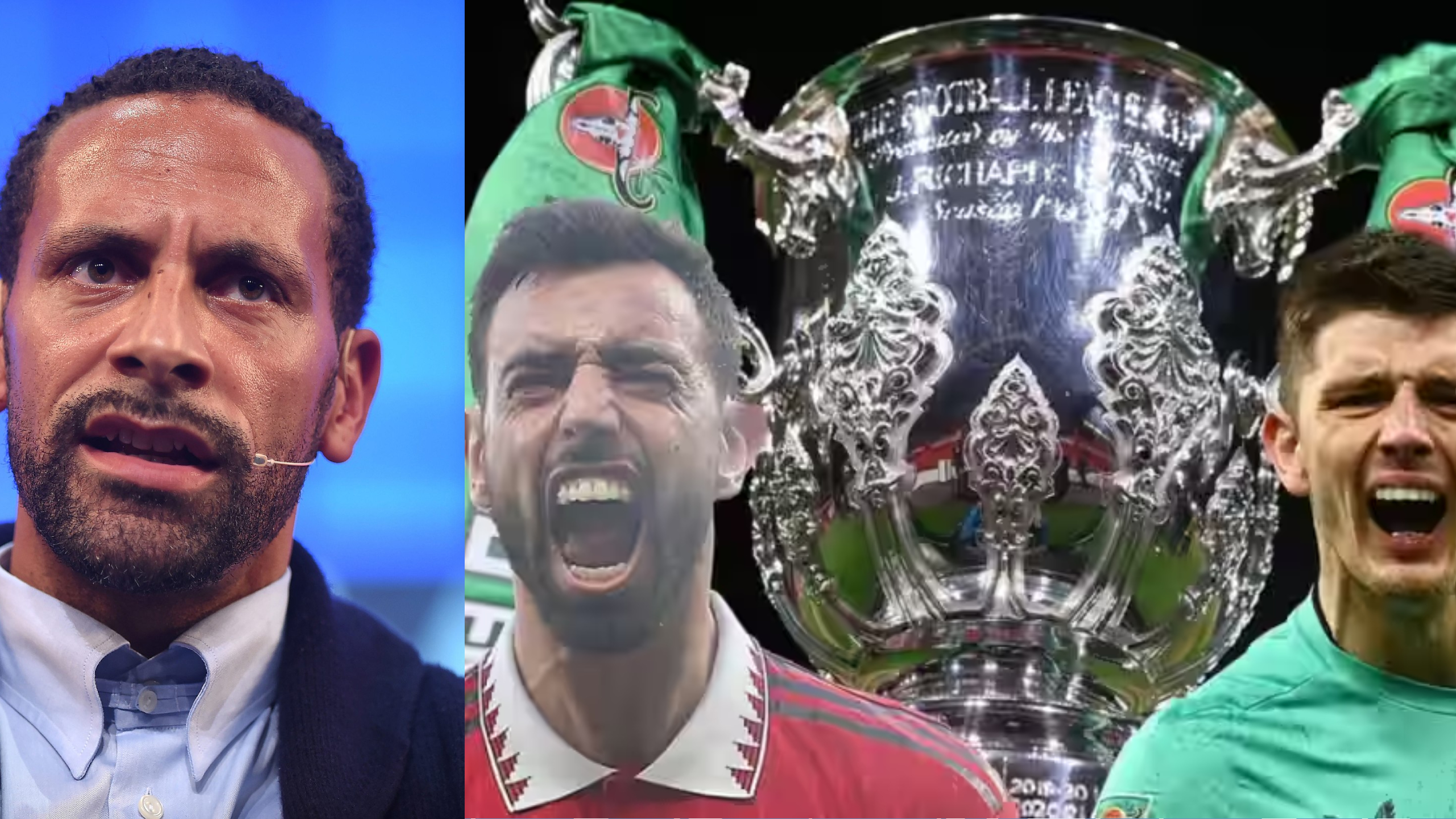 Finale de la Carabao Cup : Rio Ferdinand prédit le score de Man Utd contre Newcastle