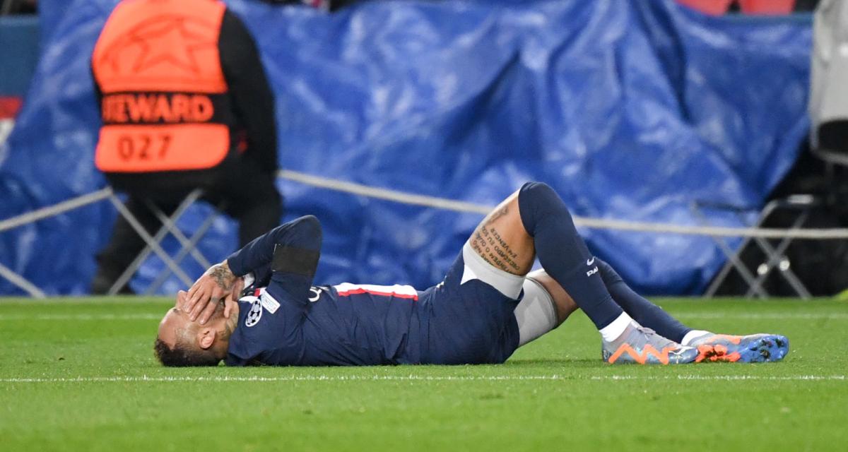 1200 L psg mauvaise nouvelle avant munich neymar sort sur blessure