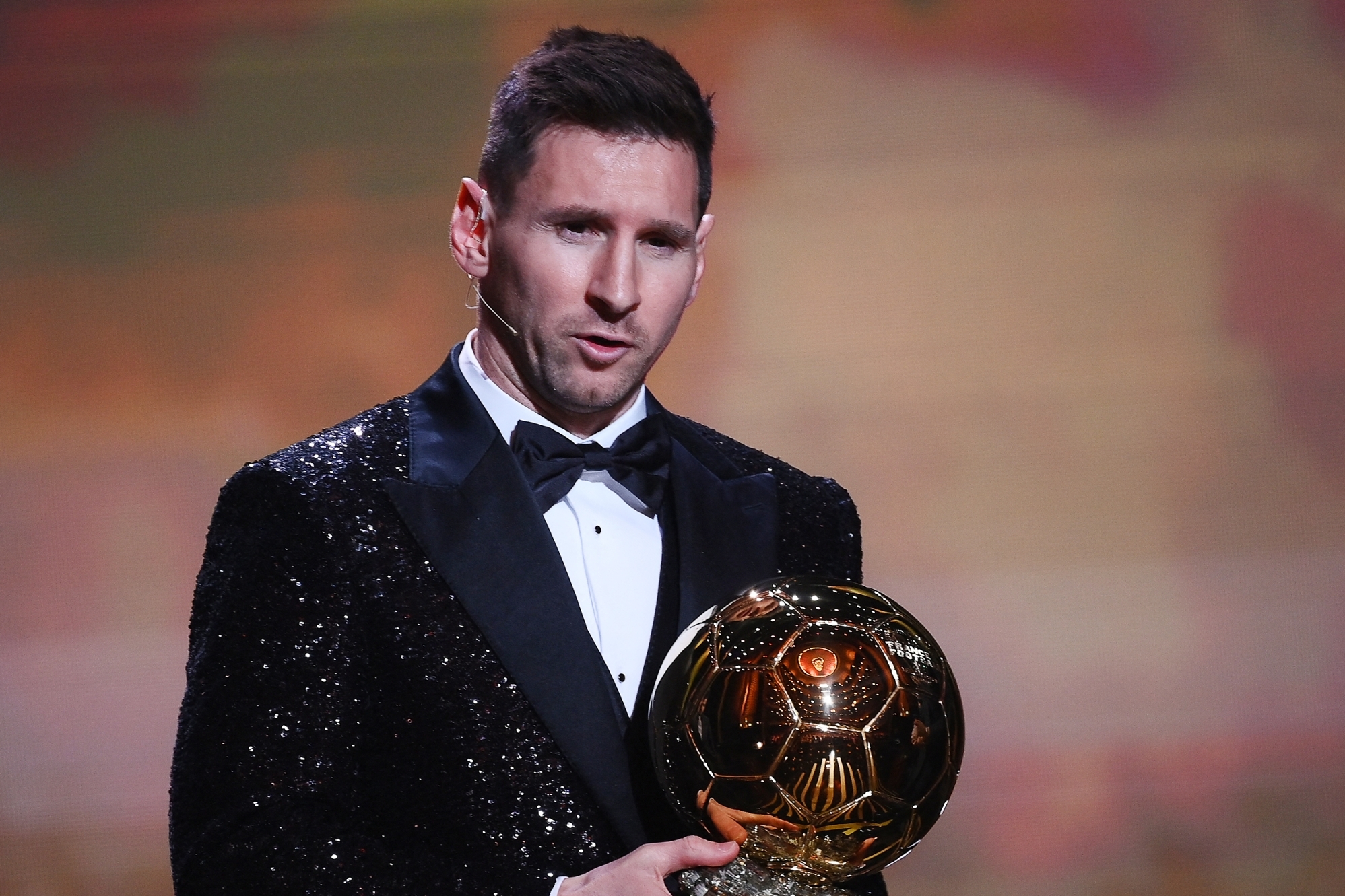 1472281 lionel messi a paris avec son septieme ballon d or le 29 novembre 2021