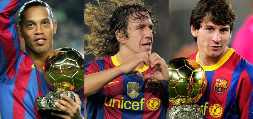 Ce n’est pas facile, mais je prendrai… », Puyol a tranché entre Messi et Ronaldinho