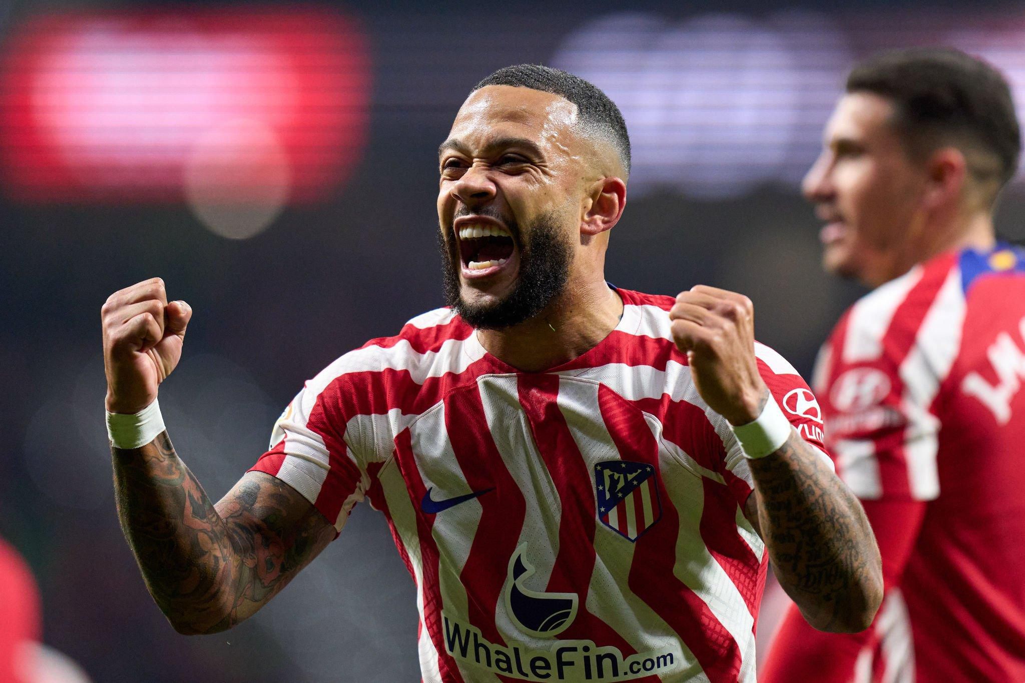 Memphis Depay sur son premier doublé avec l’Atletico : « J’ai marqué deux bons buts, mais… »