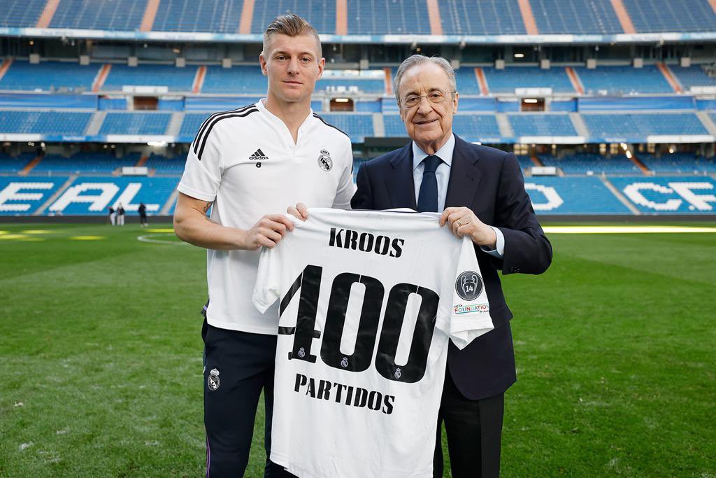 La sortie de Kroos après son cap de 400 matchs avec le Real Madrid