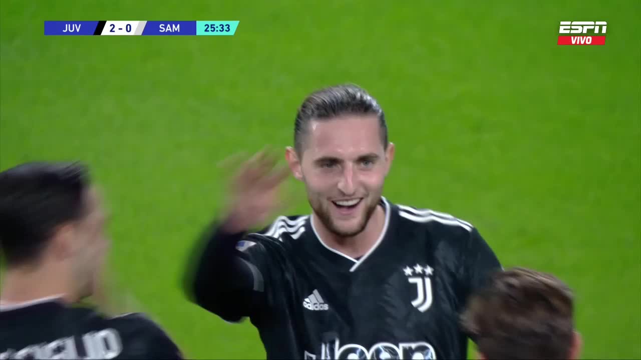 Un second but sur coup de tête, la Juve fait le break grâce à Rabiot (VIDÉO)