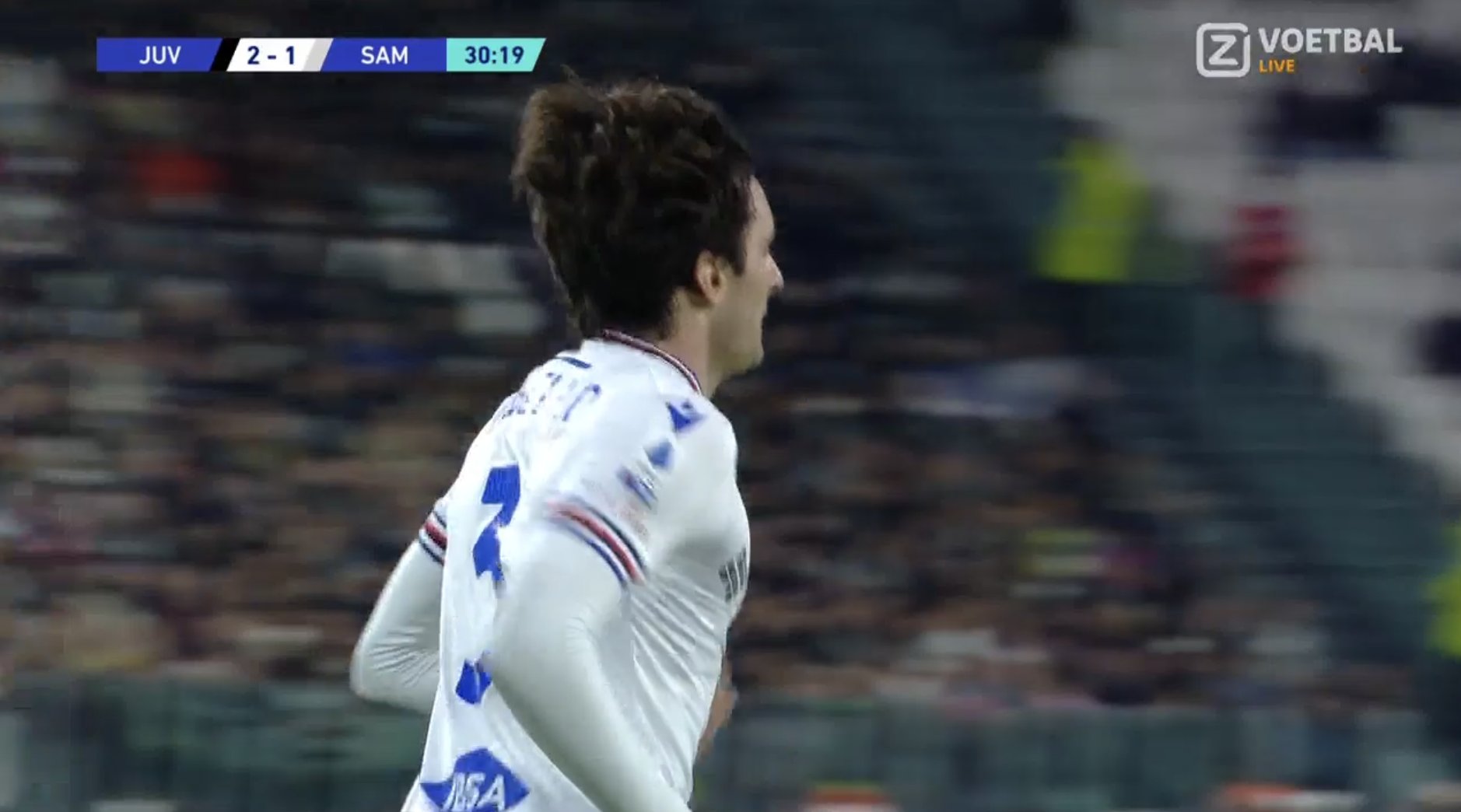 Augello réduit l’écart, Juventus 2-1 Sampdoria (VIDÉO)