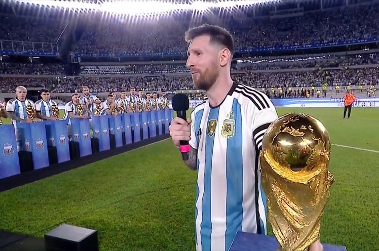 « Profitons de cette troisième étoile », Messi envoie un message émouvant après le sacre au Qatar
