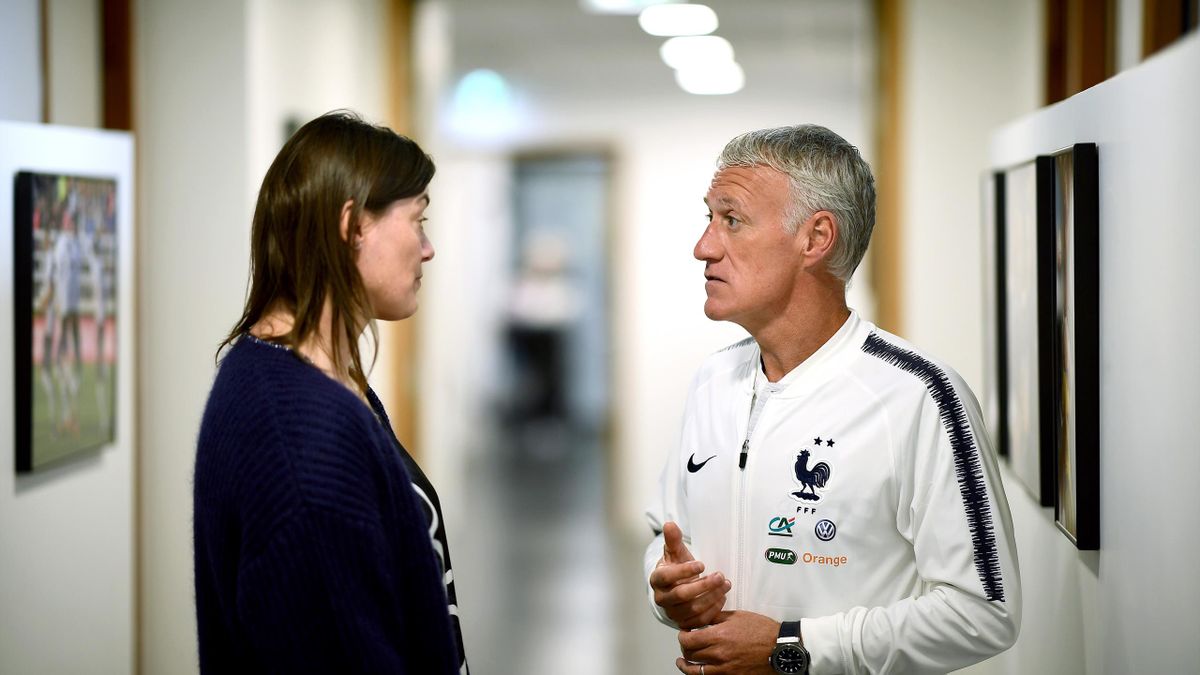 EdF(F) : Deschamps donne un avis honnête sur le limogeage de Corine Diacre