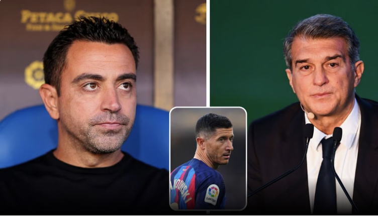 Barça : Xavi et Laporta pourrait faire face à une décision très difficile concernant Lewandowski