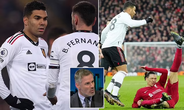 « Pire performance » : Jamie Carragher tacle un joueur de Man Utd pour la défaite à Liverpool