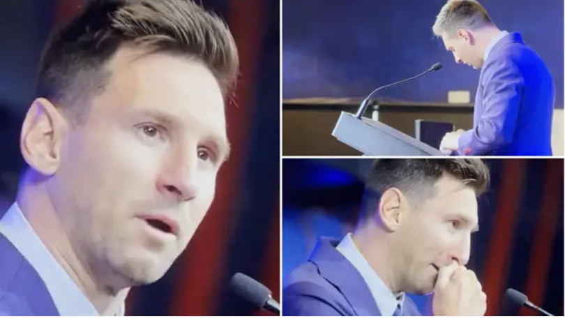 Les fans repèrent un doublage anglais hilarant pour le discours de Barcelone de Messi dans une série documentaire, c’est inestimable