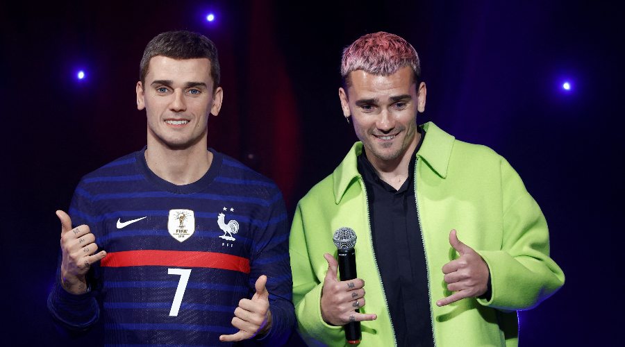 Après Zidane et Mbappé, Griezmann a désormais une statue dans un célèbre musée en France (Photo)