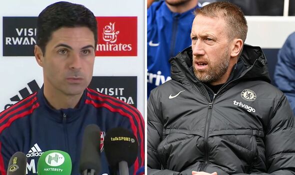 Arsenal news Mikel Arteta Graham Potter Chelsea sack 4593438