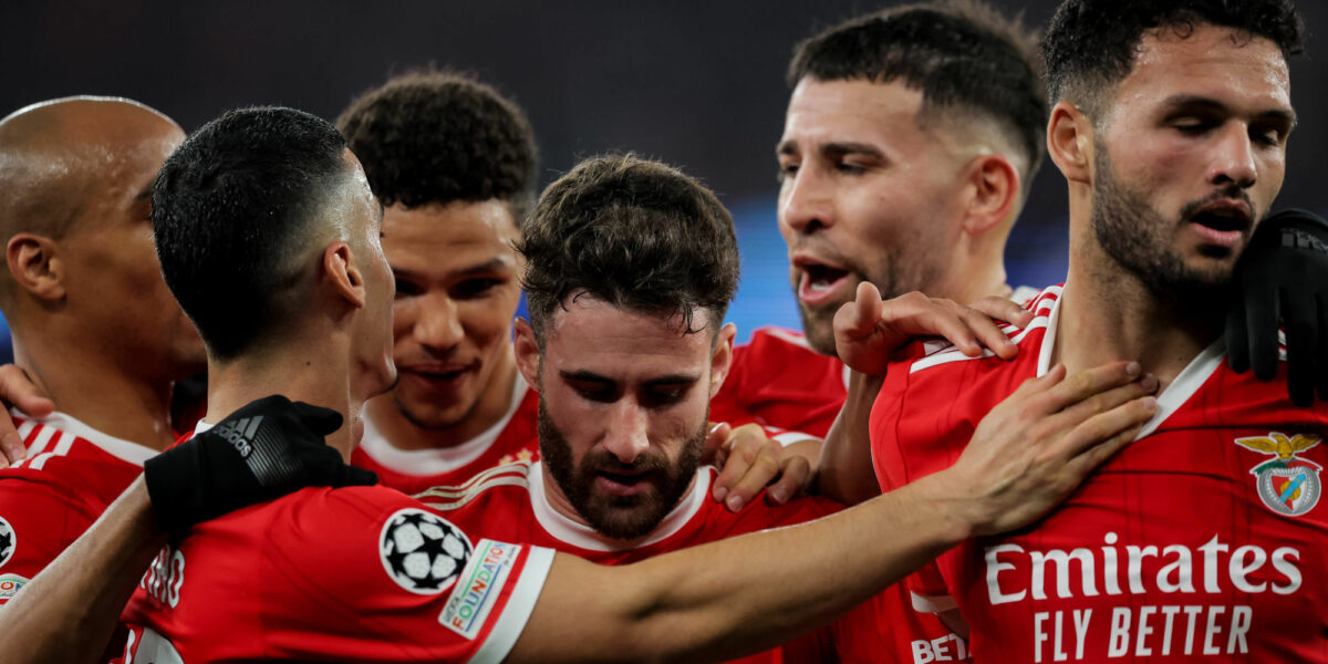 Benfica a mene sa barque face a Bruges Icon Sport 1