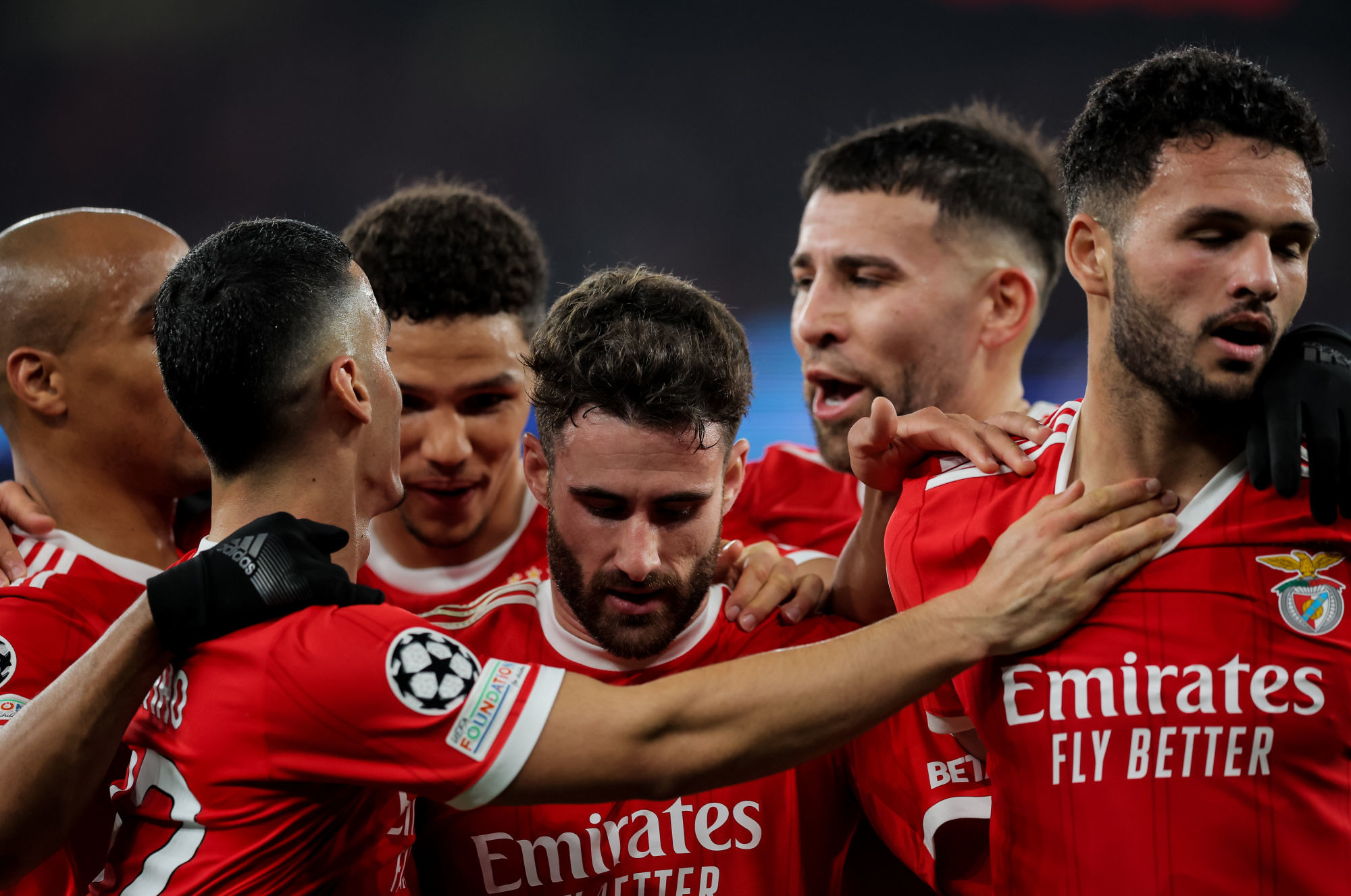 Benfica a mene sa barque face a Bruges Icon Sport 1