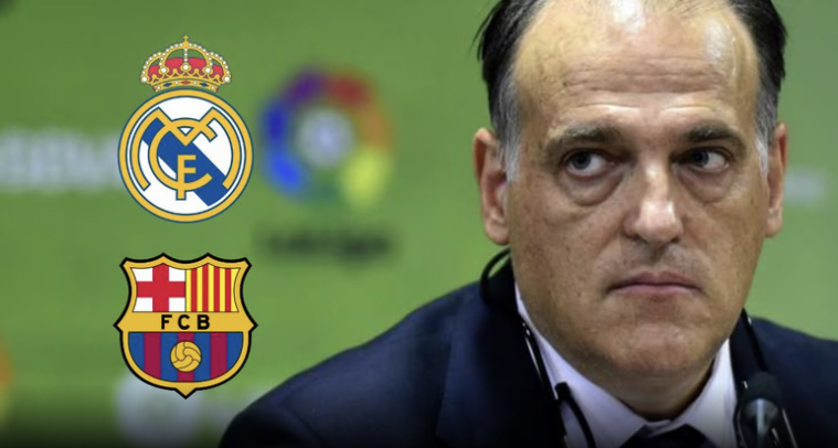 « Je suis un Madridista » : Javier Tebas soutient le Real Madrid pour défier Barcelone pour le titre de la Liga