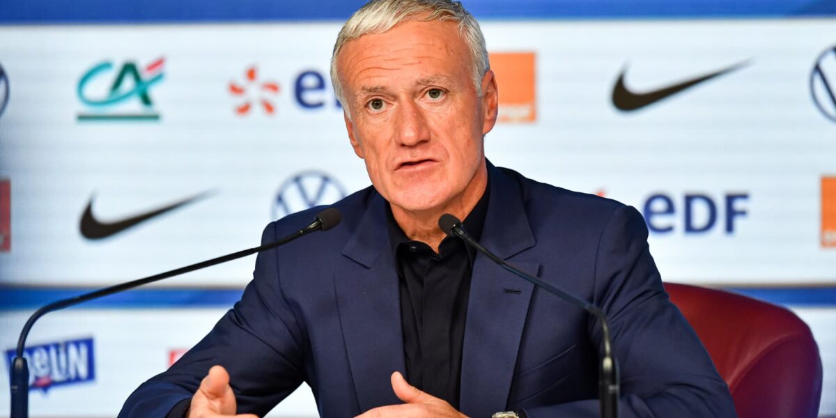 Didier Deschamps en conference de presse le 17 mars 2022 1372301