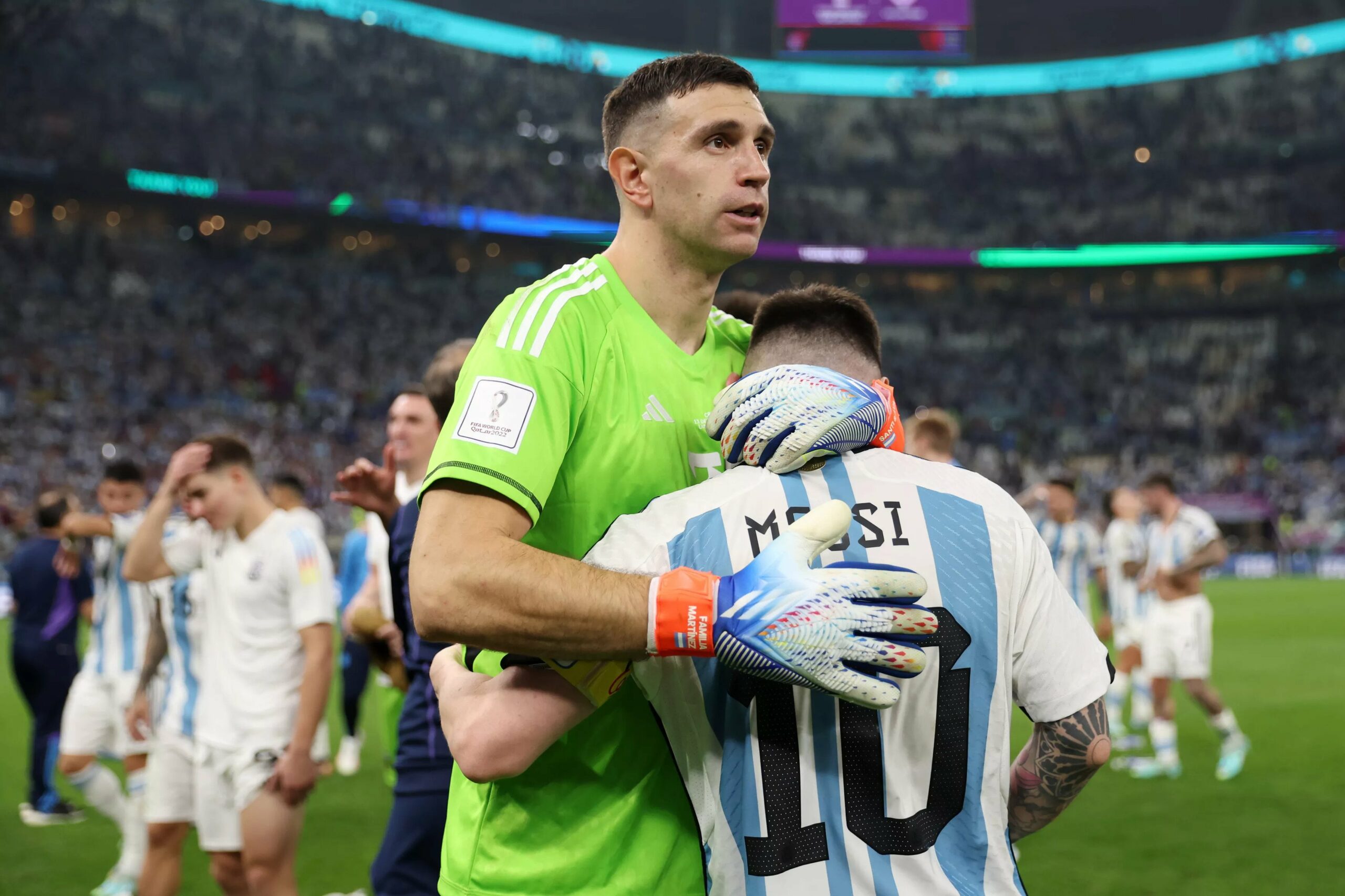 L’anecdote touchante d’Emiliano Martínez : « Ces paroles de Messi m’ont donné envie de pleurer »