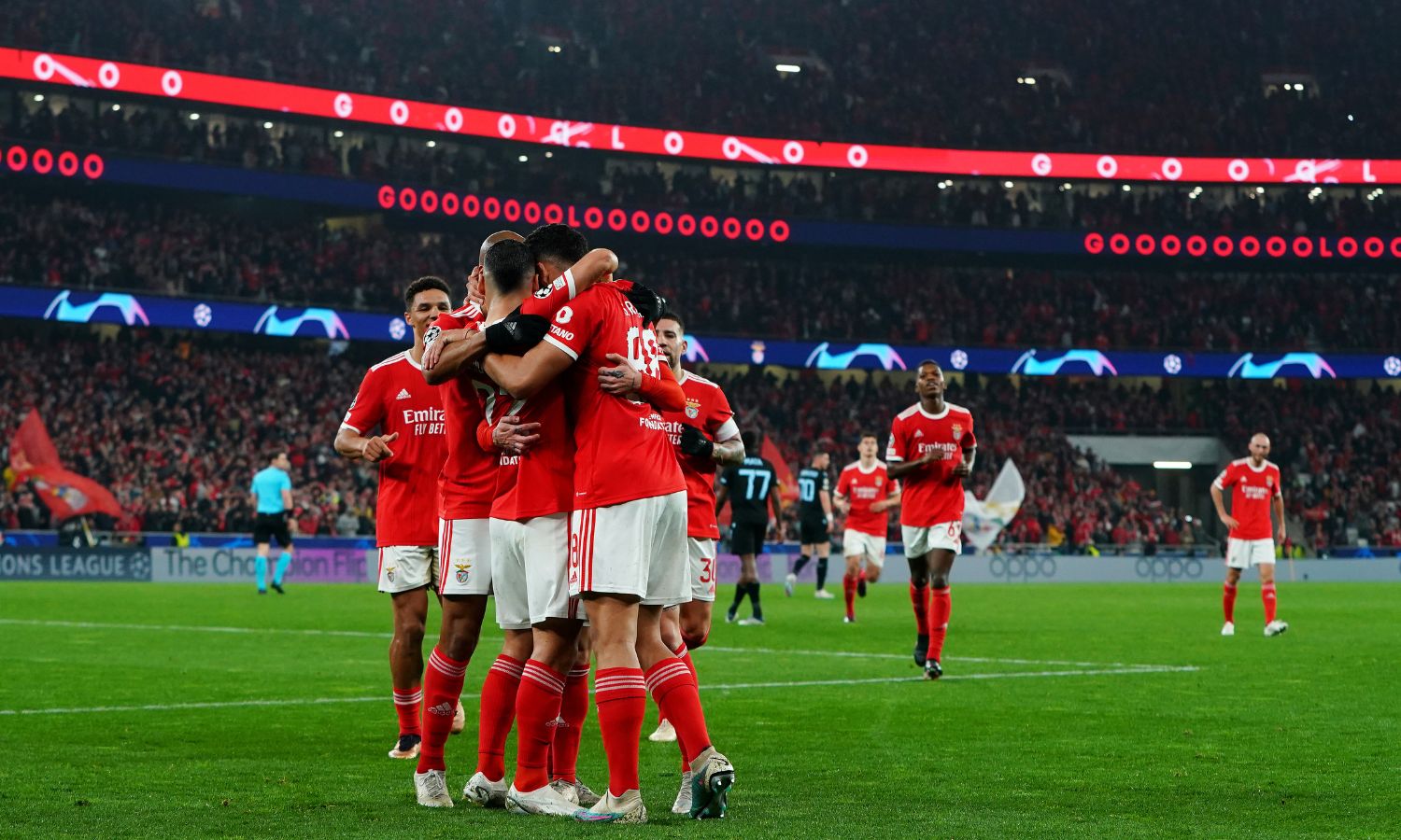 LdC : Benfica écrase le Club Bruges et se qualifie pour les quarts de finale