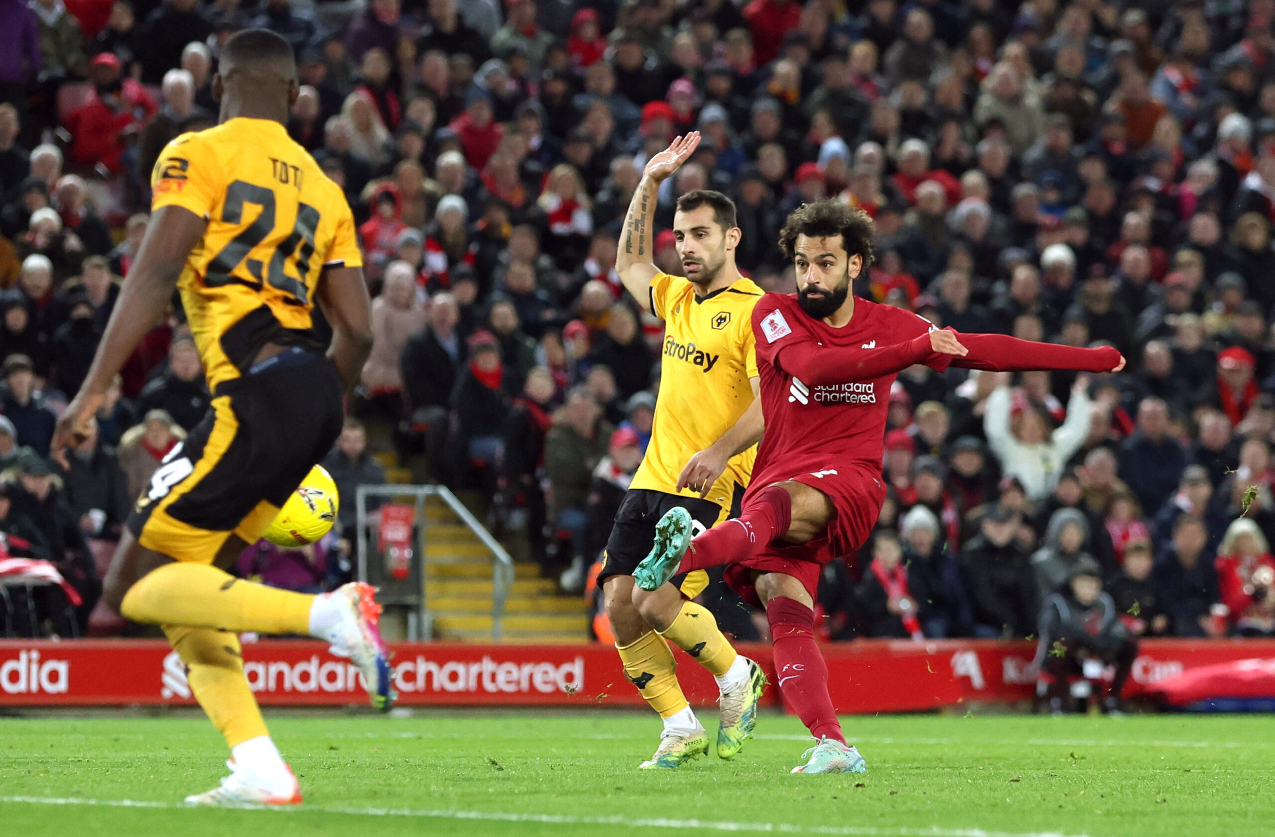 Les compos officielles de Liverpool – Wolves avec Salah et Nunez