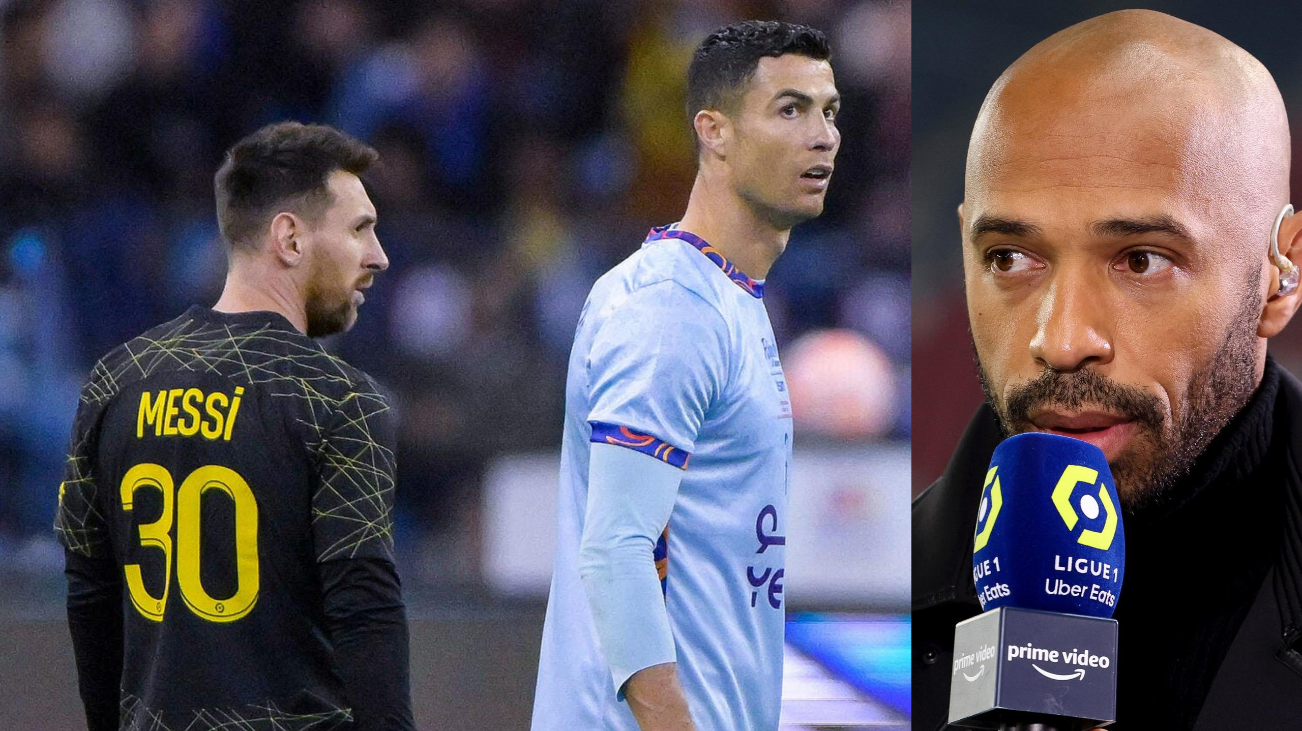 Thierry Henry est catégorique, « Après Messi et Ronaldo, c’est ce joueur qui arrive après »