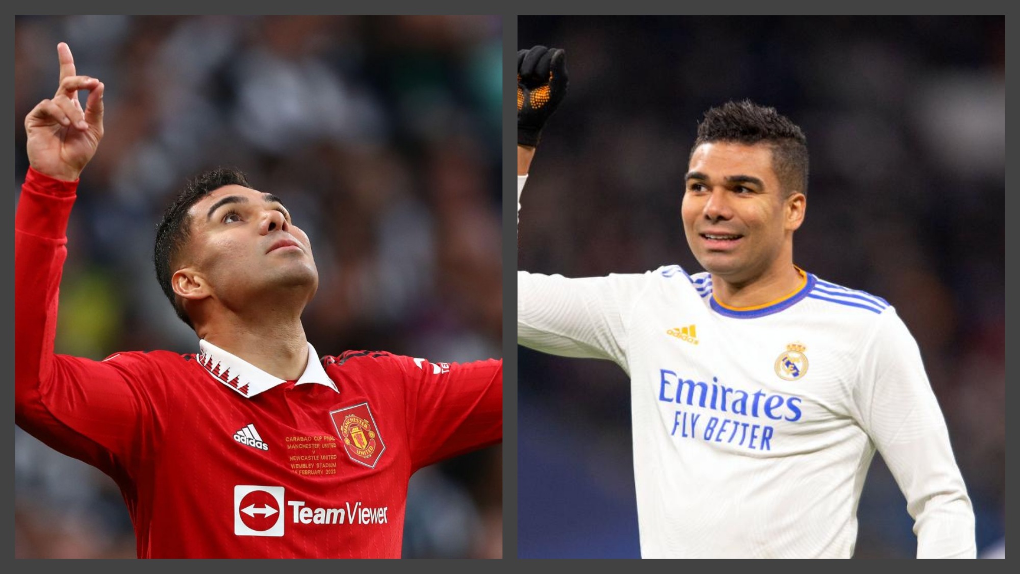 Les brésiliens lâchent la bombe : « C’est la différence entre le Casemiro du Real et celui de Man Utd »