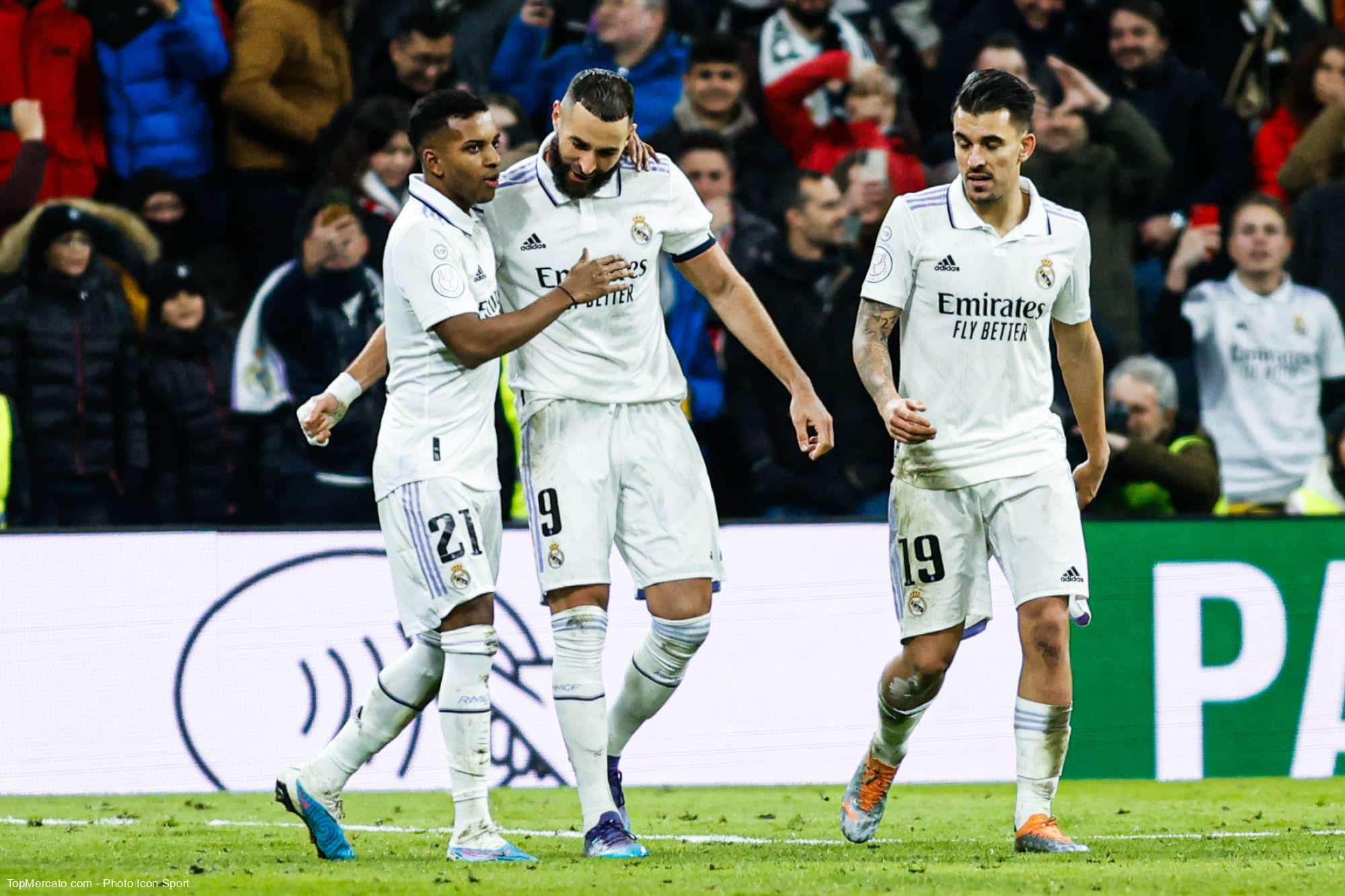 Rodrygo Karim Benzema Dani Ceballos Real Madrid