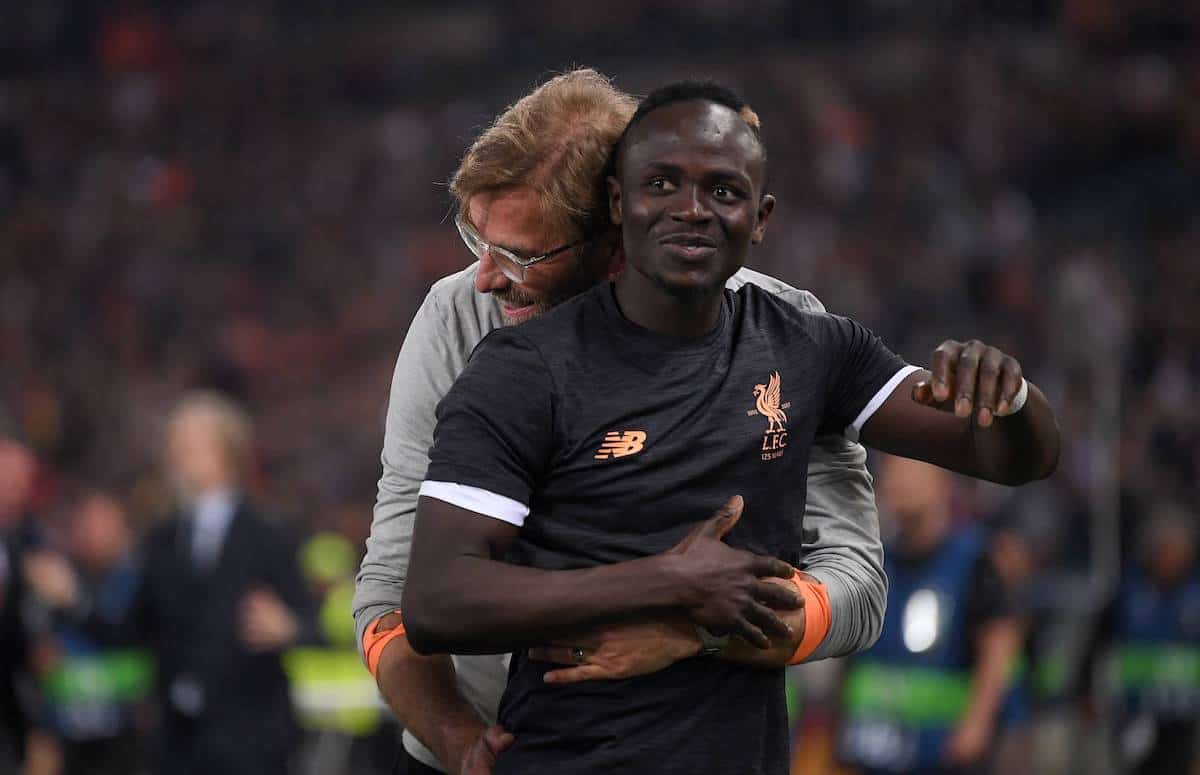 Sadio Mane et Klopp