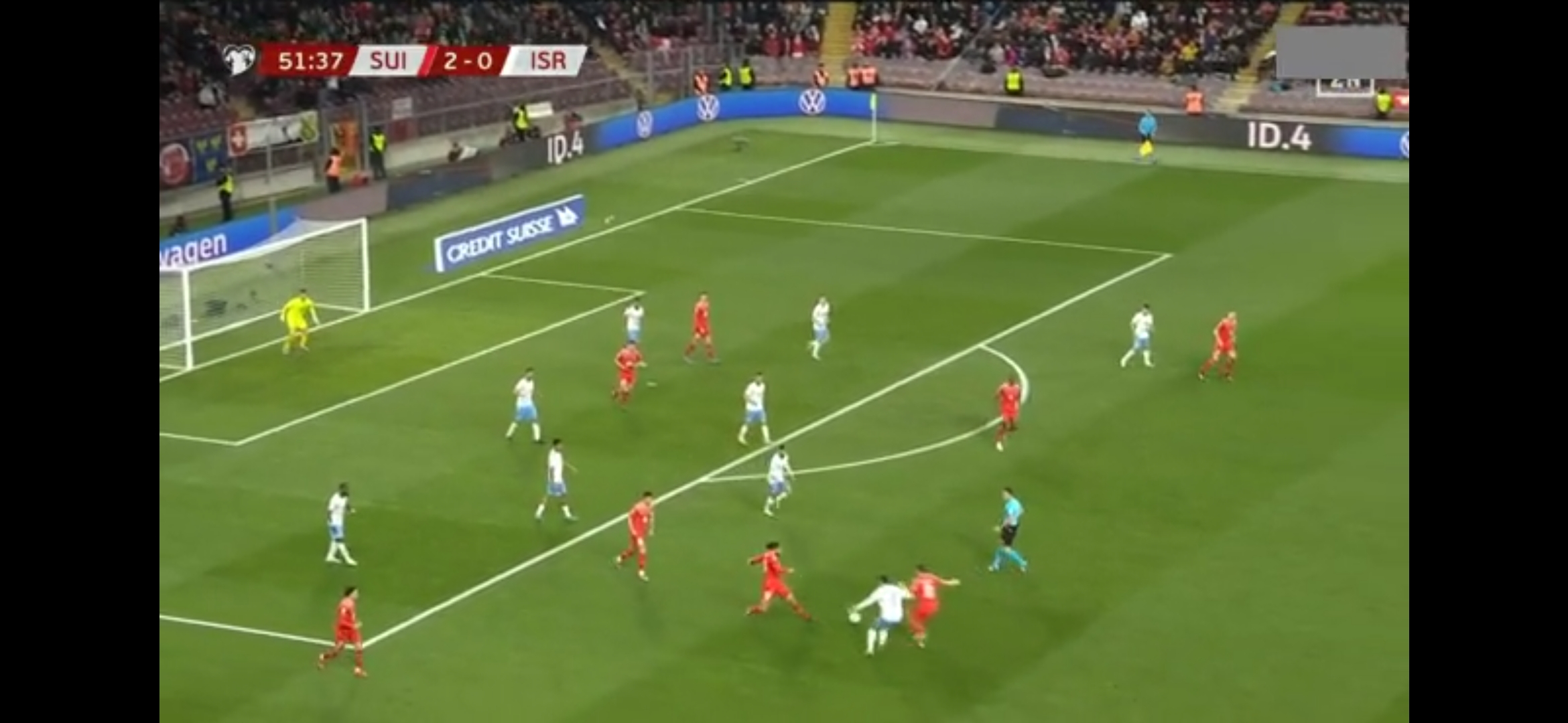 EURO 2024 (Q) : La Suisse étrille Israël et fait carton plein !