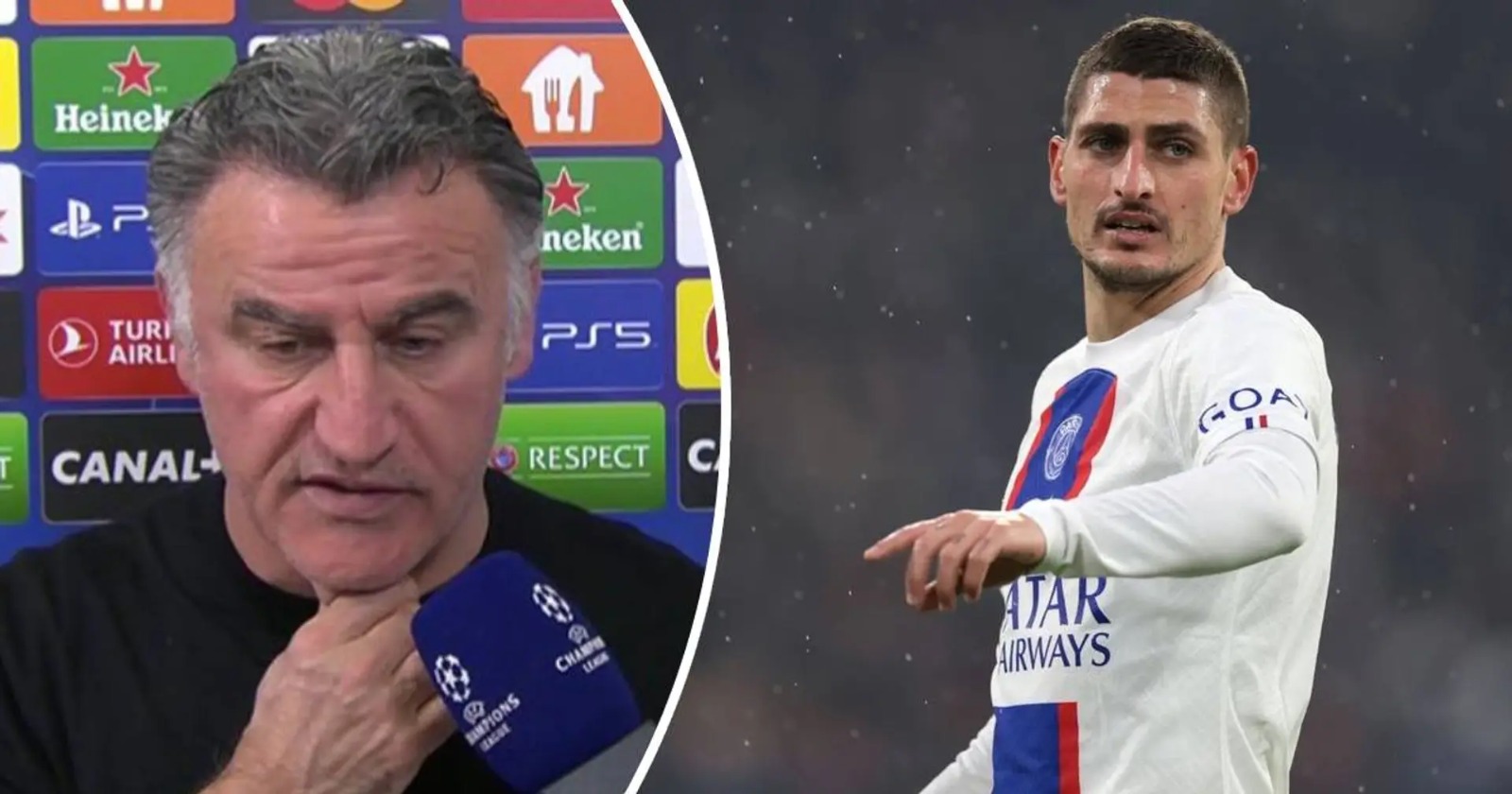 Christophe Galtier dézingue Marco Verratti après l’élimination