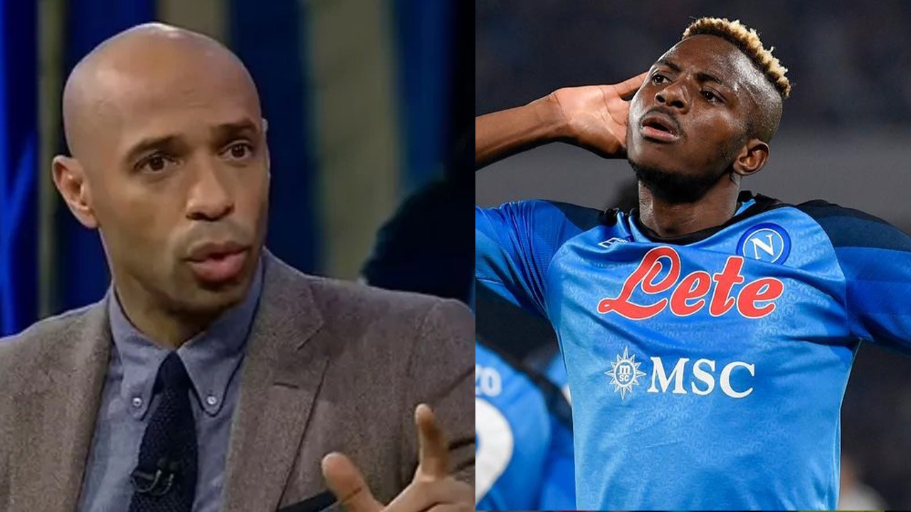 Thierry Henry conseille Victor Osimhen de choisir parmi ces trois grands clubs
