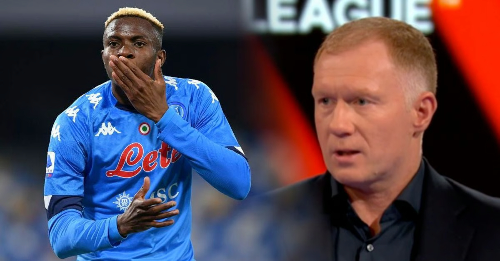 Paul Scholes veut que Manchester United signe un attaquant de la Serie A au lieu de Victor Osimhen