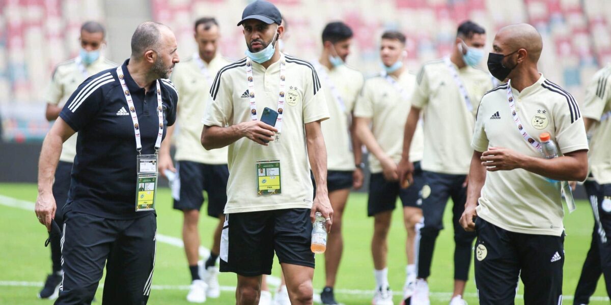 djamel Belmadi Riyad Mahrez Yacine Brahimi Algerie CAN 2022