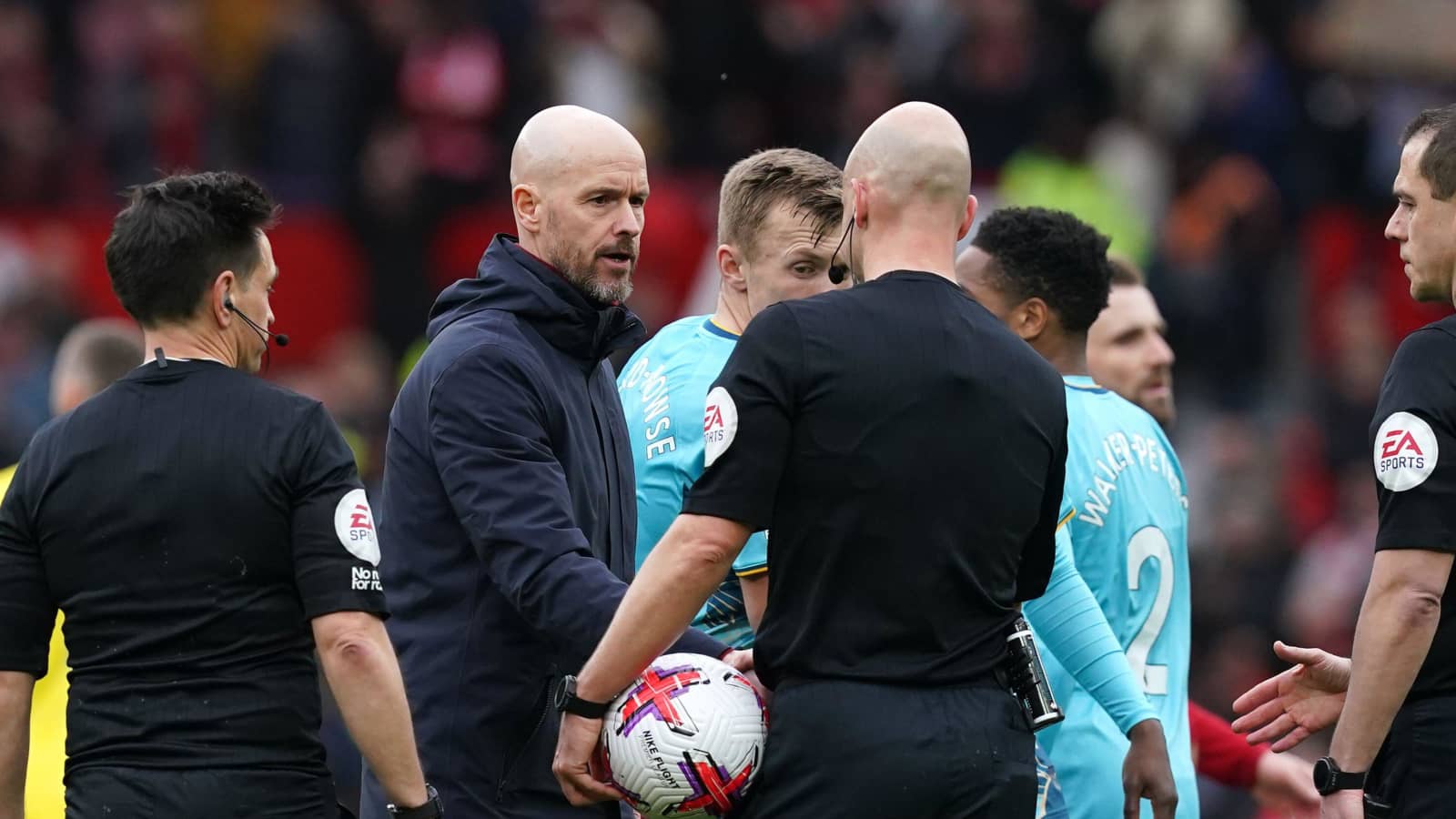 Ten Hag révèle qui est à blâmer pour le match nul de Man Utd contre Southampton