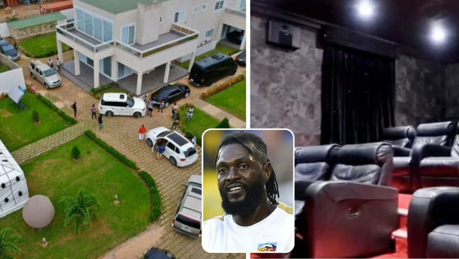 Adebayor donne un aperçu de son manoir au Ghana